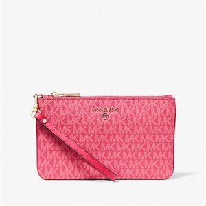 Michael Kors Pink Clutch Wristlet